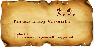 Keresztessy Veronika névjegykártya